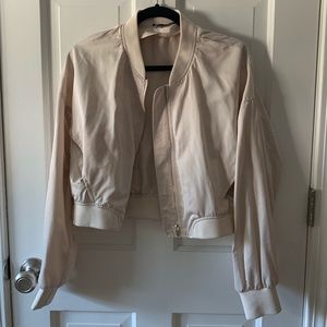ZARA crop bomber jacket — ONLY WORN ONCE